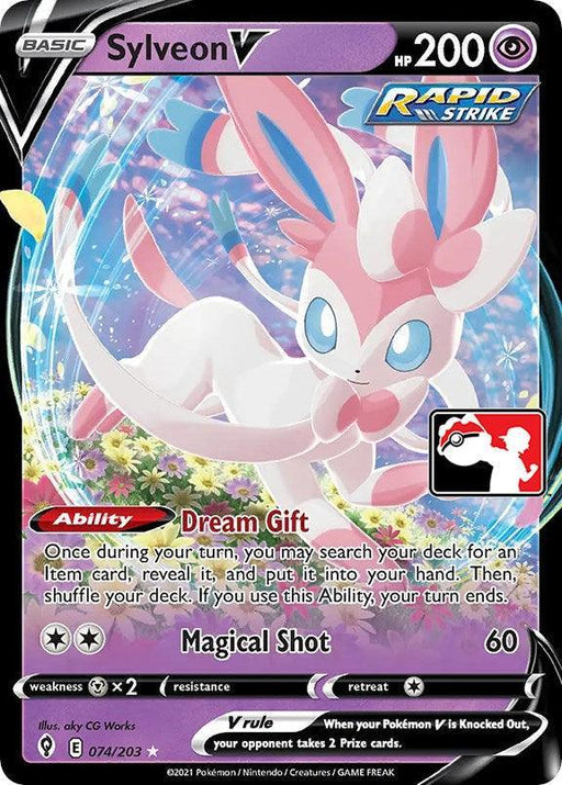 Sylveon V (074/203) [Prize Pack Series One] - for just $23.70! 