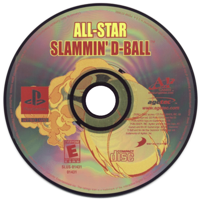 All–Star Slammin D–Ball – PlayStation 1 (PS1) - for just $5.99! 