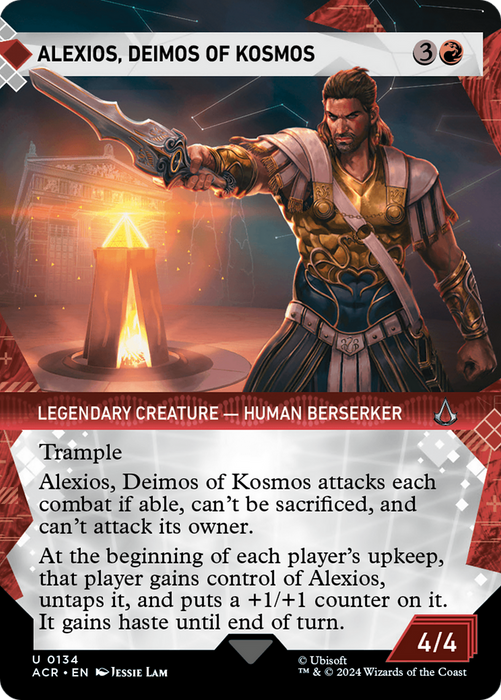 Alexios, Deimos of Kosmos (ACR-134) - Assassin's Creed: (Showcase) (Borderless) - for just $0.11! 