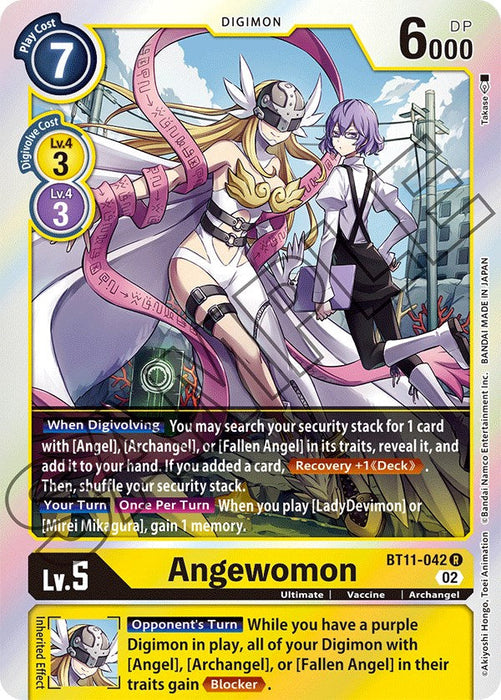 Angewomon [BT11-042] [Dimensional Phase] - Just $0.80! Shop now at Retro Gaming of Denver