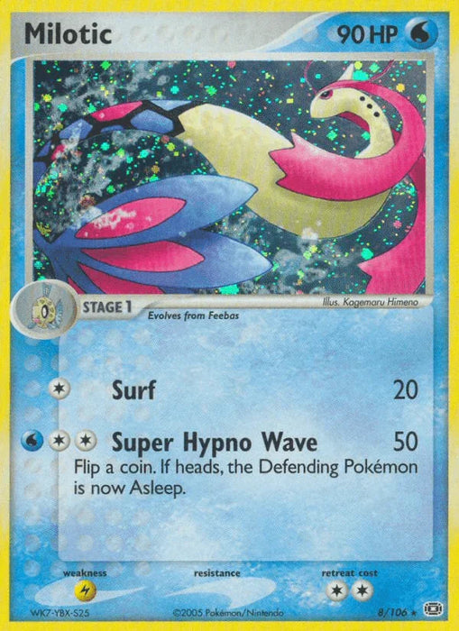 Milotic (8/106) [EX: Emerald] - for just $12.85! 
