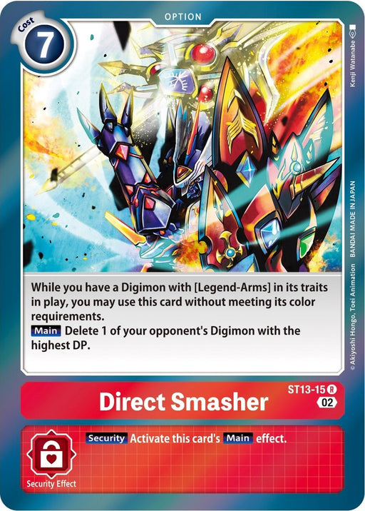 Direct Smasher [ST13-15] [Starter Deck: Ragnaloardmon] - Just $0.09! Shop now at Retro Gaming of Denver