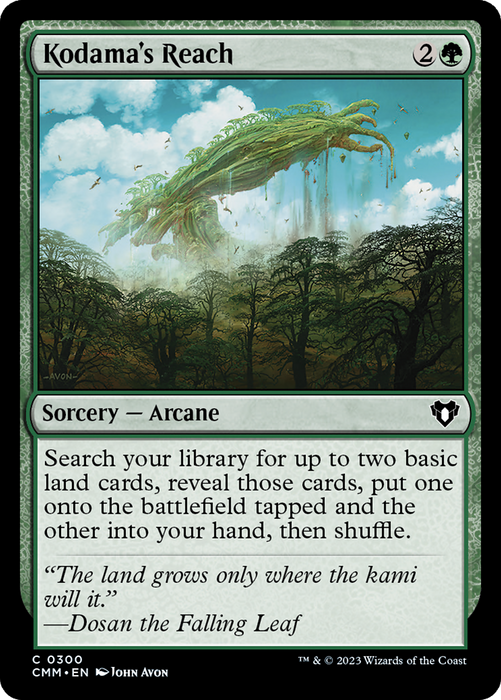 Kodama's Reach (CMM-300) - Commander Masters - for just $0.55! 