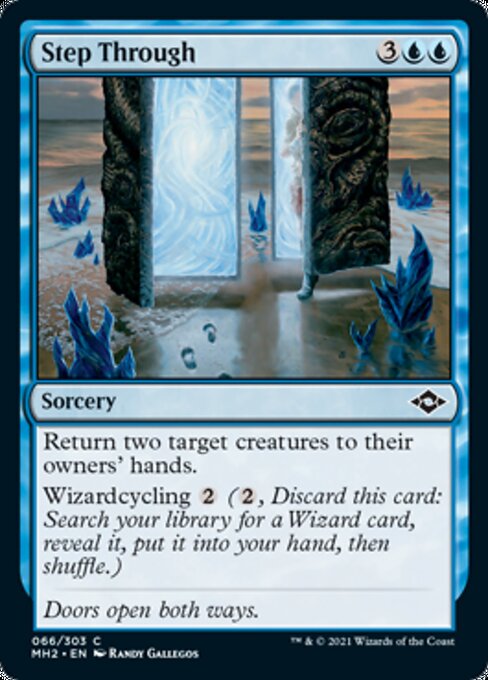 Step Through (Modern Horizons 2) Near Mint - for just $0.15! 