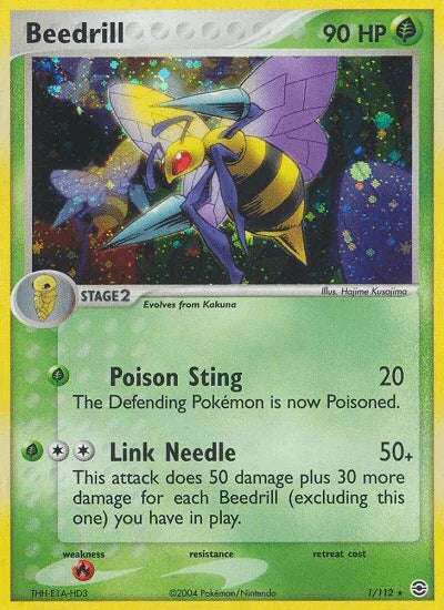 Beedrill (1/112) [EX: FireRed & LeafGreen] - for just $5.45! 