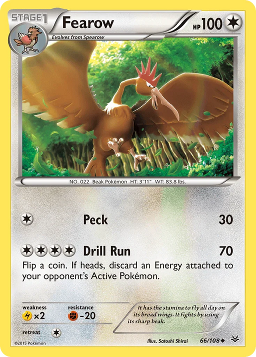 Fearow (66/108) [XY: Roaring Skies] - for just $0.10! 