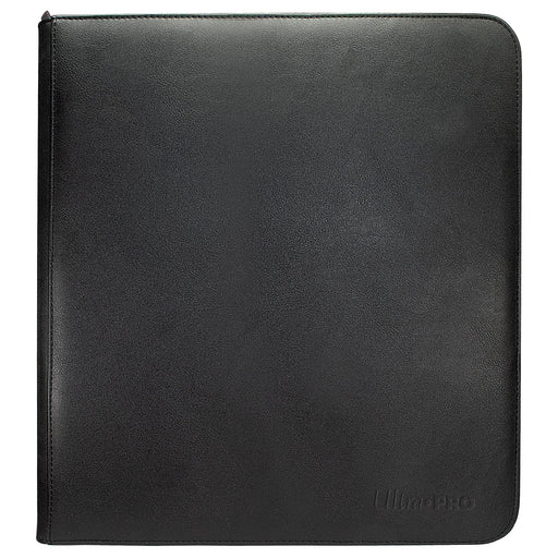 Ultra PRO: 12-Pocket Zippered PRO-Binder - Vivid (Black) - for just $0! 