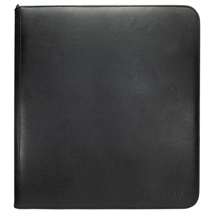 Ultra PRO: 12-Pocket Zippered PRO-Binder - Vivid (Black) - for just $0! 