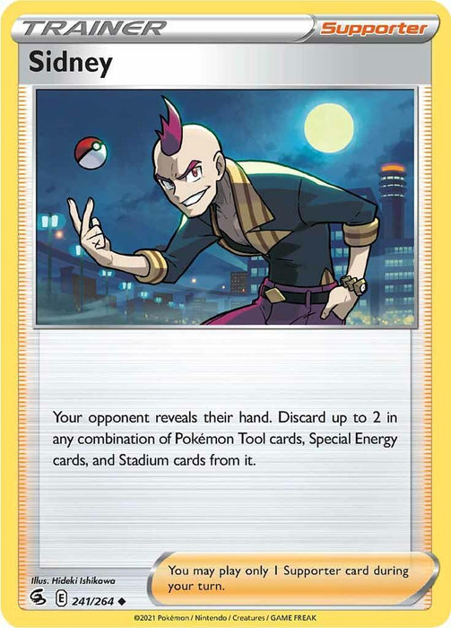Sidney (241/264) [Sword & Shield: Fusion Strike] - for just $0.10! 