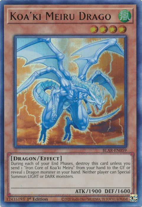 Koa'ki Meiru Drago [BLAR-EN059] Ultra Rare - for just $0.45! 