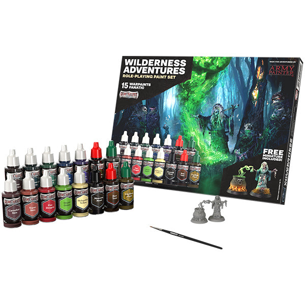 The Army Painter - Gamemaster Paints: Wilderness Adventures Paint Set (2024) - for just $49.99! 