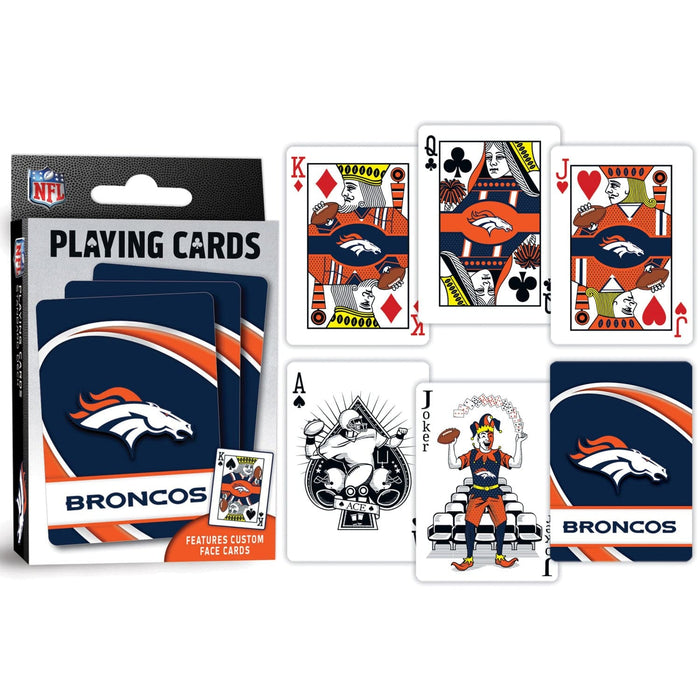 Denver Broncos Playing Cards - 54 Card Deck - for just $7.99! 