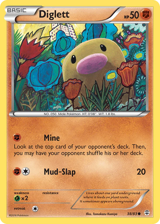 Diglett (38/83) [XY: Generations] - for just $0.30! 