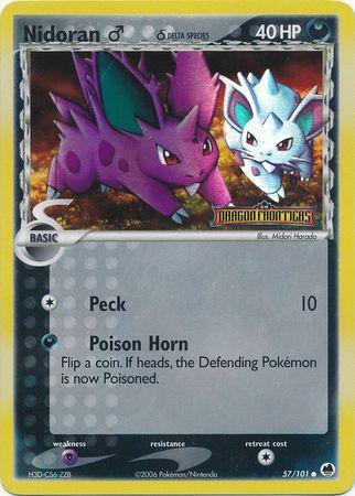 Nidoran (57/101) (Male) (Delta Species) (Stamped) [EX: Dragon Frontiers] - for just $6.20! 