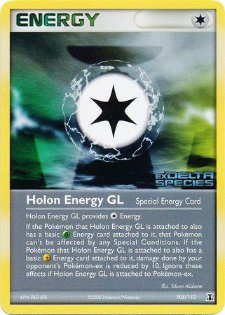 Holon Energy GL (105/113) (Stamped) [EX: Delta Species] - for just $3.80! 