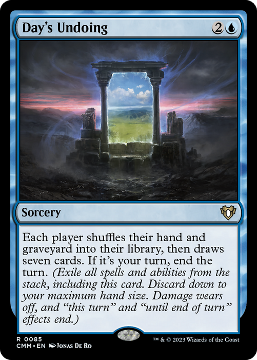 Day's Undoing (CMM-085) - Commander Masters - for just $0.56! 