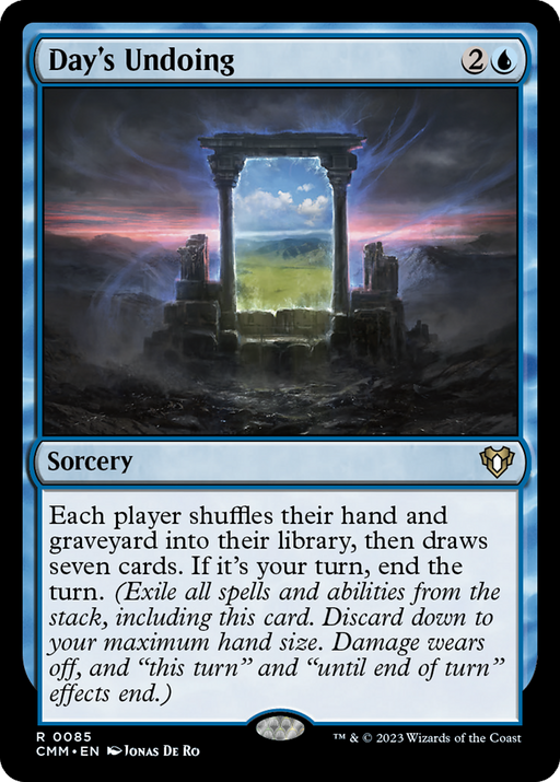 Day's Undoing (CMM-085) - Commander Masters - for just $0.47! 