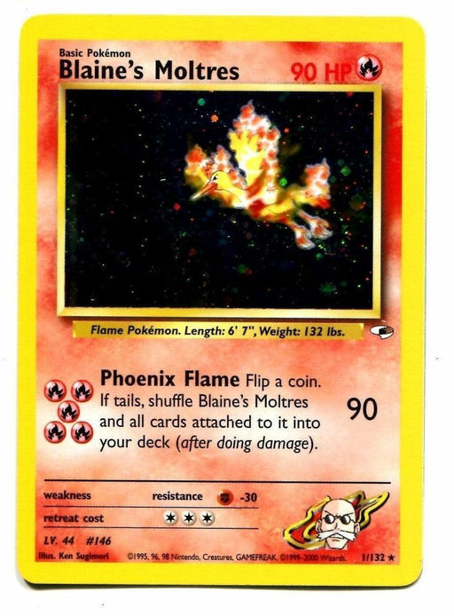 Blaine's Moltres (1/132) [Gym Heroes Unlimited] - for just $51.45! 