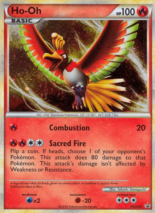 Ho-Oh (HGSS01) [HeartGold & SoulSilver: Black Star Promos] - for just $18.85! 