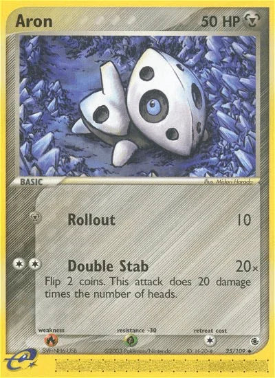 Aron (25/109) [EX: Ruby & Sapphire] - for just $1.20! 