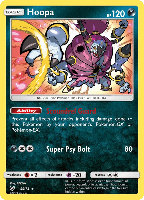 Hoopa (55/73) [Sun & Moon: Shining Legends] - for just $0.15! 