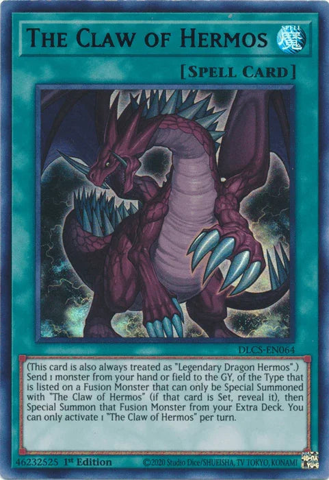 The Claw of Hermos (Purple) [DLCS-EN064] Ultra Rare - for just $0.40! 