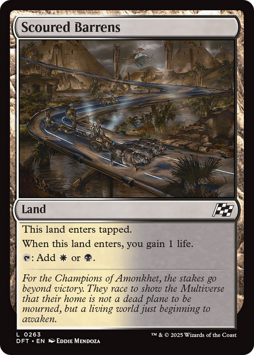 Scoured Barrens (DFT-263) - Aetherdrift - for just $0.08! 