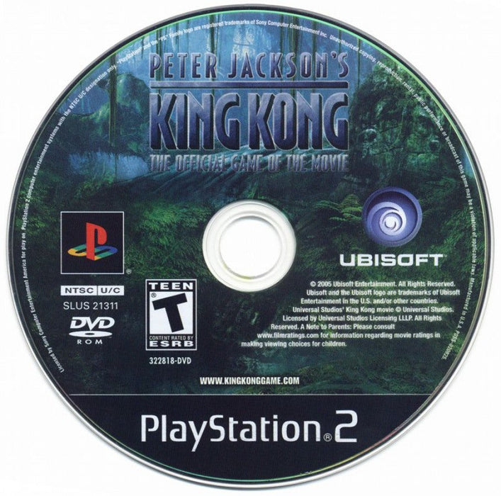 Peter Jackson's King Kong – PlayStation 2 (PS2) - for just $0! 