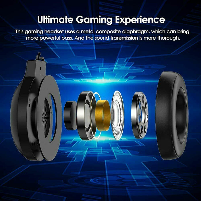 3.5mm Gaming Headset With Mic Headphone For PC Laptop Mac Nintendo PS4 Xbox One - for just $269.28! 