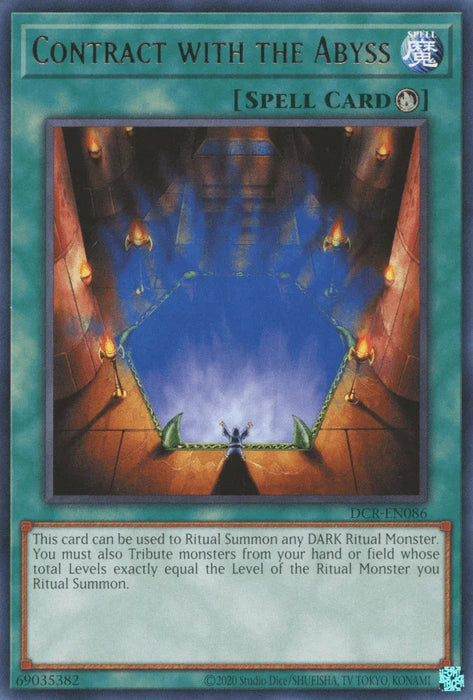 Contract with the Abyss [DCR-EN086] Rare - for just $0.10! 