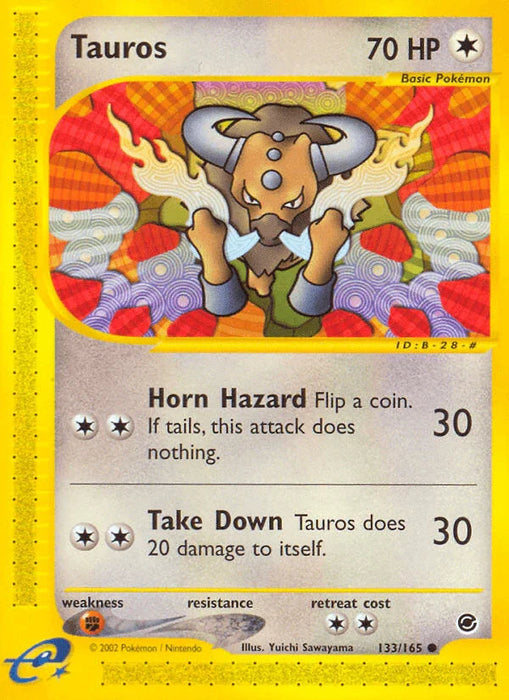 Tauros (133/165) [Expedition: Base Set] - for just $2.65! 