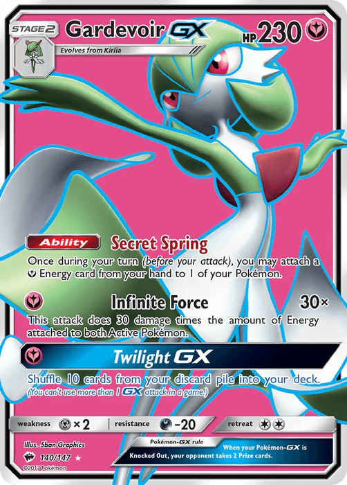 Gardevoir GX (140/147) [Sun & Moon: Burning Shadows] - for just $6.55! 