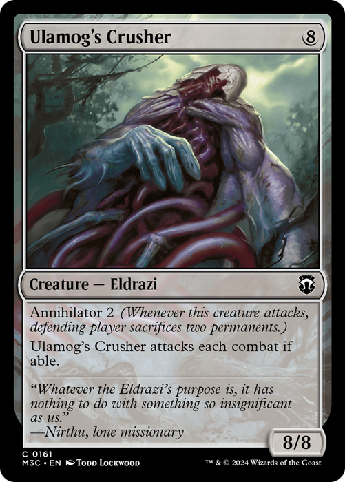 Ulamog's Crusher (M3C-161) - Modern Horizons 3 Commander - for just $0.07! 