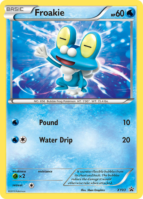 Froakie (XY03) [XY: Black Star Promos] - Just $0.80! Shop now at Retro Gaming of Denver