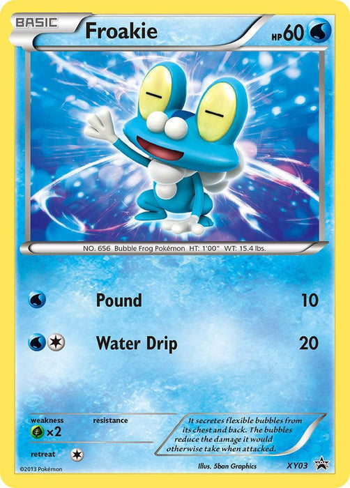 Froakie (XY03) [XY: Black Star Promos] - for just $3.30! 