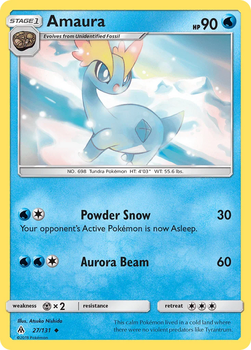 Amaura (27/131) [Sun & Moon: Forbidden Light] - for just $0.70! 