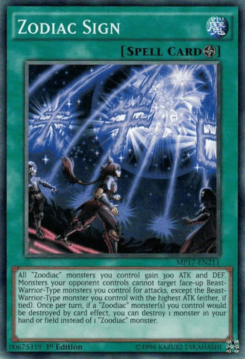 Zodiac Sign [MP17-EN211] Common - for just $0.10! 
