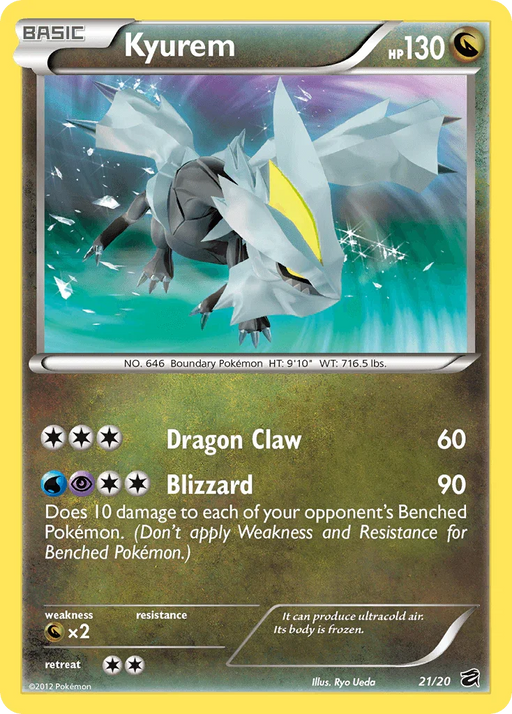 Kyurem (21/20) [Black & White: Dragon Vault] - for just $29.90! 