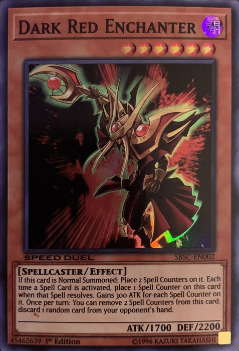 Dark Red Enchanter [SBSC-EN002] Super Rare - for just $0.40! 