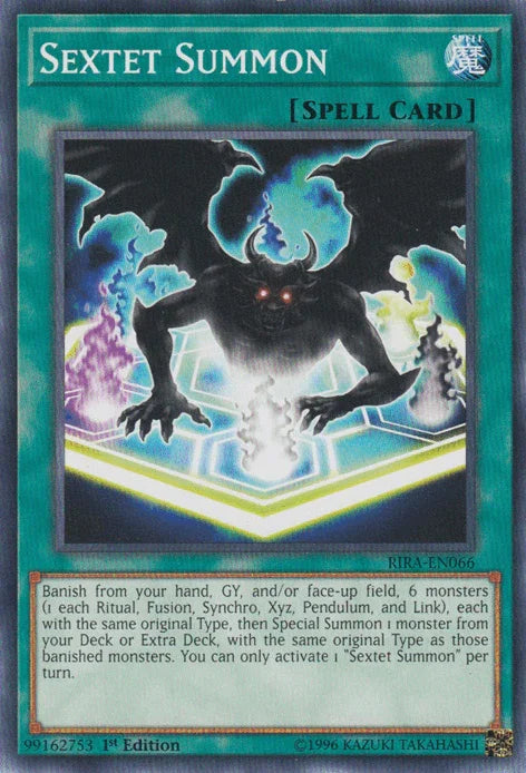 Sextet Summon [RIRA-EN066] Common - for just $0.10! 