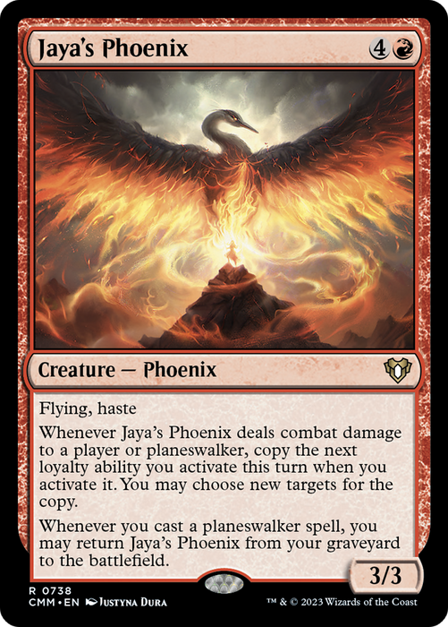 Jaya's Phoenix (CMM-738) - Commander Masters - for just $0.08! 