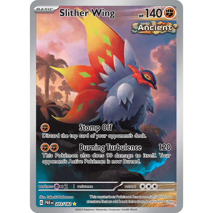 Slither Wing (203/182) [Scarlet & Violet: Paradox Rift] - Just $1.40! Shop now at Retro Gaming of Denver