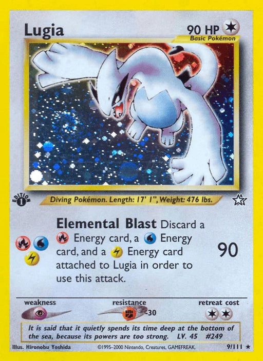 Lugia (9/111) [Neo Genesis 1st Edition] - for just $520! 