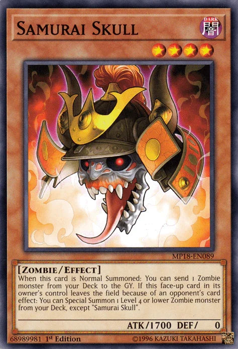 Samurai Skull [MP18-EN089] Common - for just $0.15! 