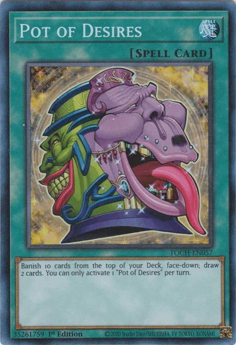 Pot of Desires [TOCH-EN057] Collector's Rare - for just $2.55! 