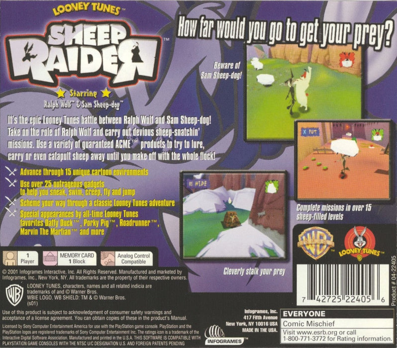 Sheep Raider – PlayStation 1 (PS1) - for just $44.99! 