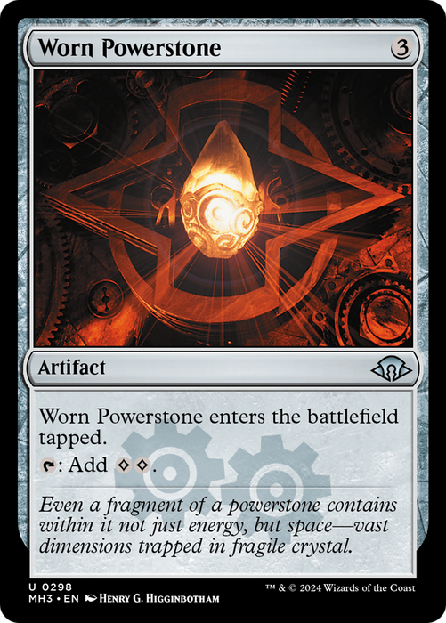 Worn Powerstone (MH3-298) - Modern Horizons 3 - for just $0.11! 