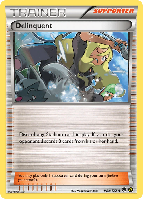 Delinquent (98a/122) [Alternate Art Promos] - for just $5.20! 