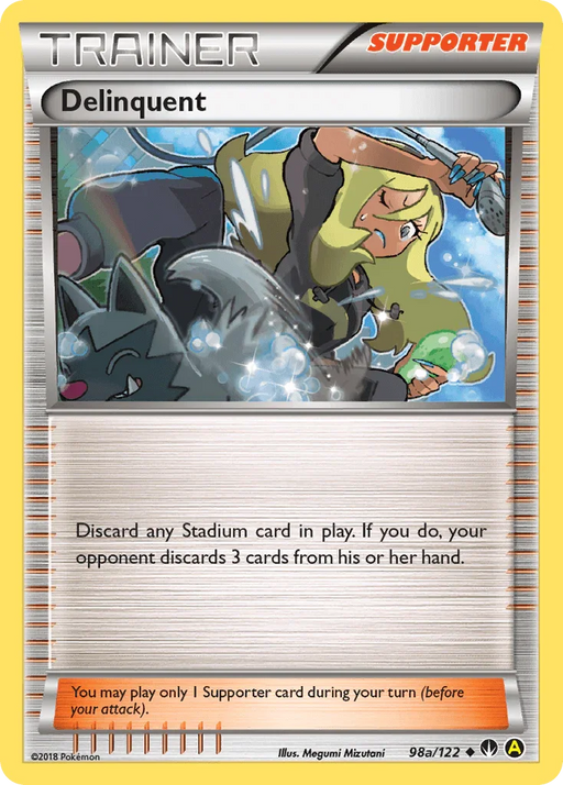 Delinquent (98a/122) [Alternate Art Promos] - for just $6.30! 