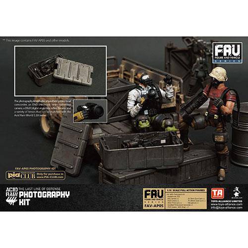 Acid Rain FAV-AP05 Photography Kit 1/18 Scale Action Figure Accessory - Just $40.73! Shop now at Retro Gaming of Denver